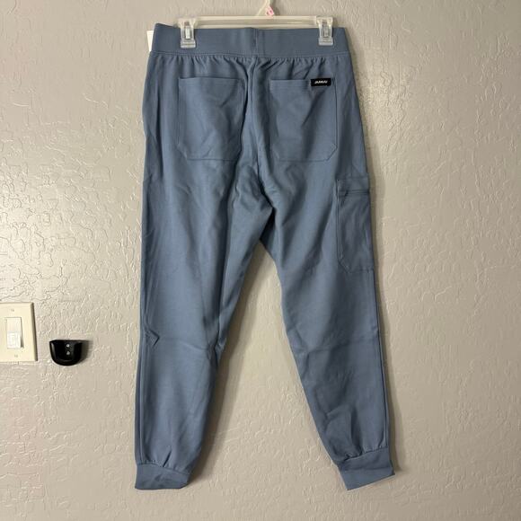 NWT Jaanuu Rubi Slim ULTRAsoft Scrub Jogger, Blue, M Petite - Picture 2 of 8